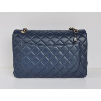 Chanel  Flap bags 28601 Blue Medium HandBags Replica