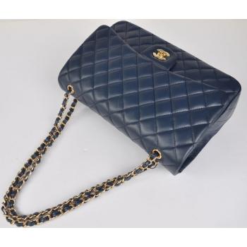 Chanel  Flap bags 28601 Blue Medium HandBags Replica