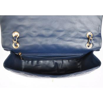 Chanel  Flap bags 28601 Blue Medium HandBags Replica