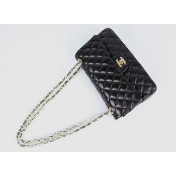 Chanel 01112 Black Lambskin Ladies Bag