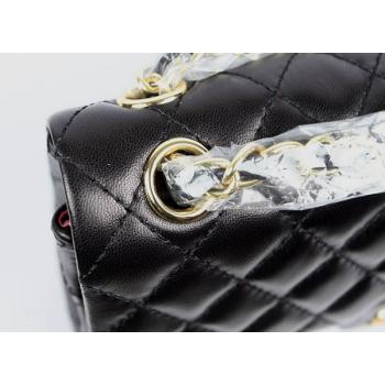 Chanel 01112 Black Lambskin Ladies Bag