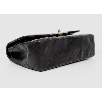 Chanel 01112 Black Lambskin Ladies Bag