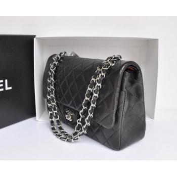 Chanel 36091 Black Lambskin 2way