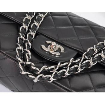 Chanel 36091 Black Lambskin 2way