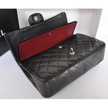 Chanel 36091 Black Lambskin 2way