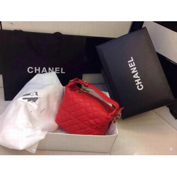 Cheap Chanel Chain Red 2way Lambskin Handbag