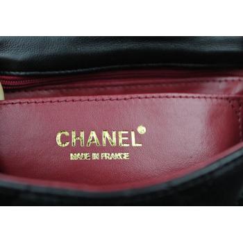 Chanel  Flap bags 1115 Black Lambskin Small Handbag