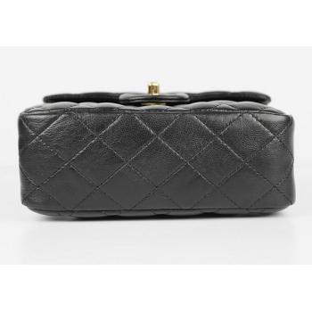 Chanel  Flap bags 1115 Black Lambskin Small Handbag