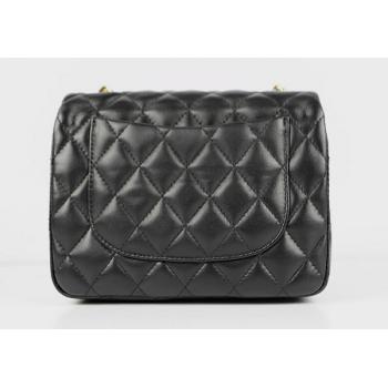 Chanel  Flap bags 1115 Black Lambskin Small Handbag