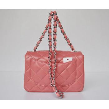 Replica Chanel  Flap bags 1115 Pink Lambskin Small Handbags