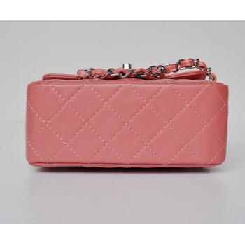 Replica Chanel  Flap bags 1115 Pink Lambskin Small Handbags