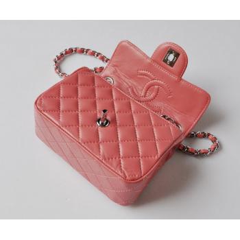 Replica Chanel  Flap bags 1115 Pink Lambskin Small Handbags