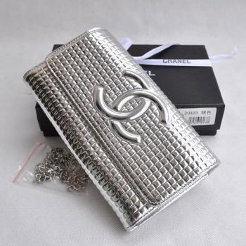 Chanel Wallet 20323 Silver Card Bags Ladies