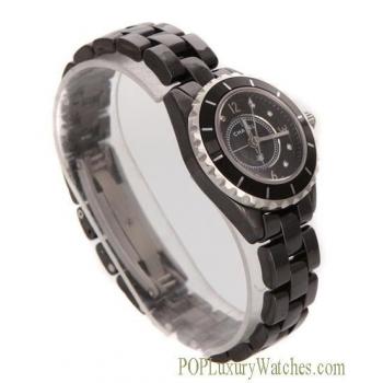 Chanel Black 35mm Watch