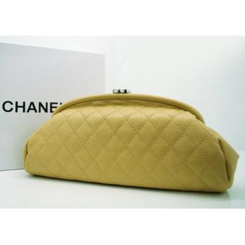 Chanel Clutches 35487 Yellow Small Evening Bag