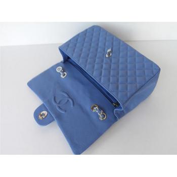 Chanel  Flap bags 1114 Blue Medium Ladies Handbags