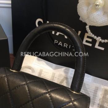 Chanel Handbag Black Lambskin