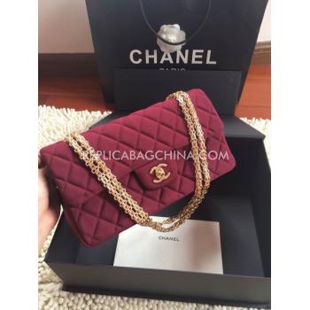 Replica Chanel Lambskin Red Handbag  Flap