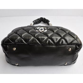 Chanel  bags 46168 Black Lambskin Cross Body Bag