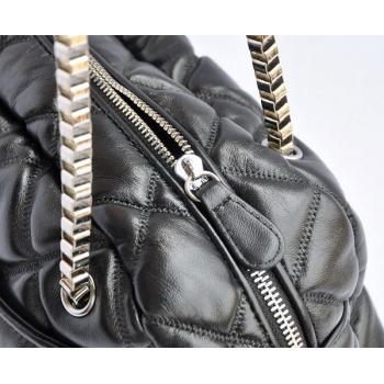 Chanel  bags 46168 Black Lambskin Cross Body Bag