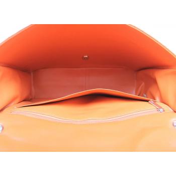 Cheap Chanel  Flap bags 01116 Orange HandBags Ladies