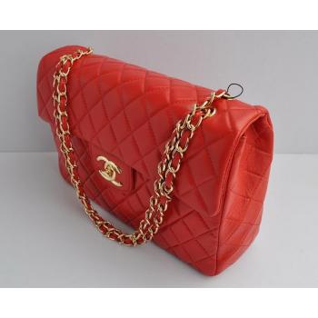 Chanel  Flap bags 46558 Red Medium HandBags