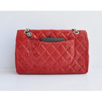 Replica Chanel  Flap bags 1112 Snake Leather Small Ladies Bag