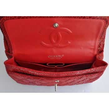 Replica Chanel  Flap bags 1112 Snake Leather Small Ladies Bag