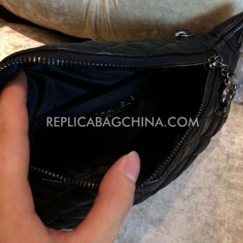 Chanel Fanny Pack  Black Handbag Genuine Leather