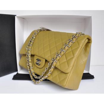 Replica Chanel 47600 Green Lambskin Ladies Bag