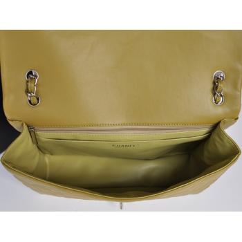 Replica Chanel 47600 Green Lambskin Ladies Bag