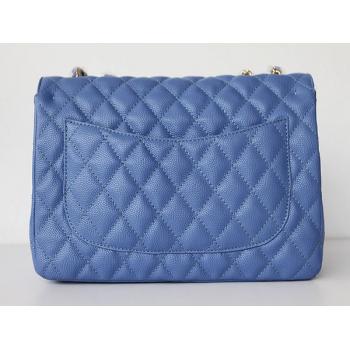 Chanel  Flap bags 1113 Blue Medium Ladies Handbags