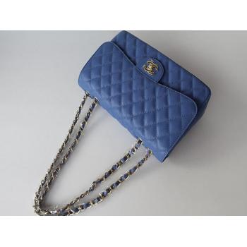 Chanel  Flap bags 1113 Blue Medium Ladies Handbags