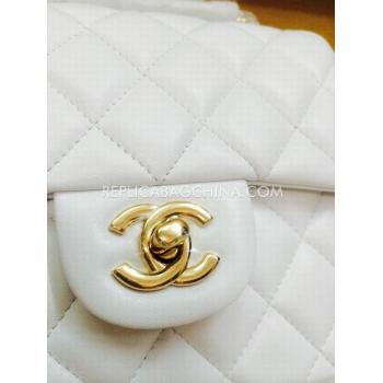 Cheap Chanel Handbag Totes New Arrival White Genuine Leather