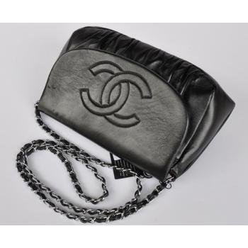 Chanel  bags 40033 Black Lambskin Cross Body Bag