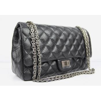 Cheap Chanel 37587 Black Lambskin Ladies