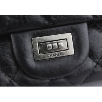 Cheap Chanel 37587 Black Lambskin Ladies