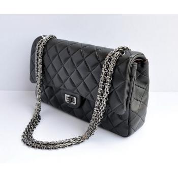 Chanel 2.55 Reissue Flap 30226 Black Lambskin Small Bag