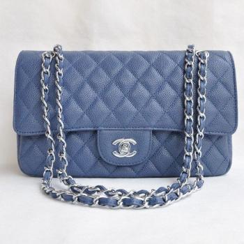 Chanel  Flap bags 1112 Blue Small Cross Body Bag