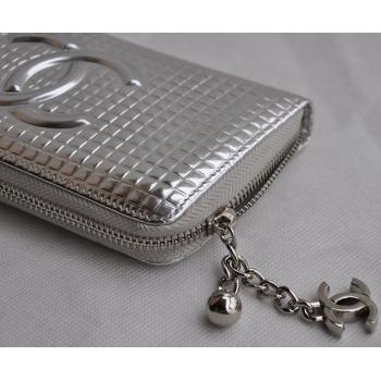 Cheap Chanel Wallet 20312 Silver Small Card Bags