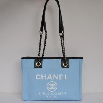 Chanel 2024 New Chanel 66939 Blue Medium Ladies Bags Replica