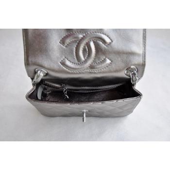 Chanel  Flap bags 1115 Grey Lambskin Ladies Bag