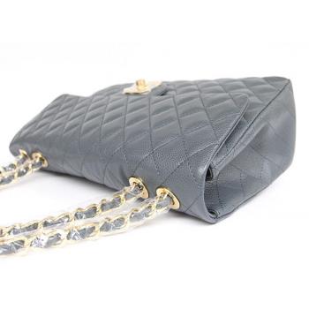 Chanel  Flap bags 1114 Grey Medium Ladies Bags