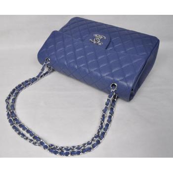 Chanel  Flap bags 46558 Blue Medium Ladies Bags