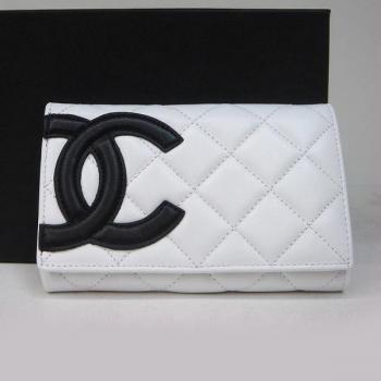 Cheap Chanel Wallet 057 White Wallet Ladies HM05414