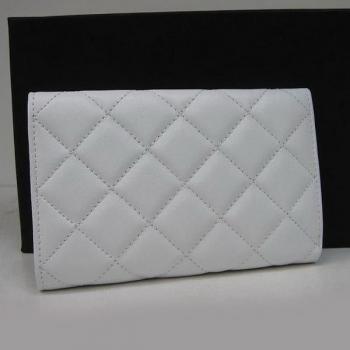 Cheap Chanel Wallet 057 White Wallet Ladies HM05414