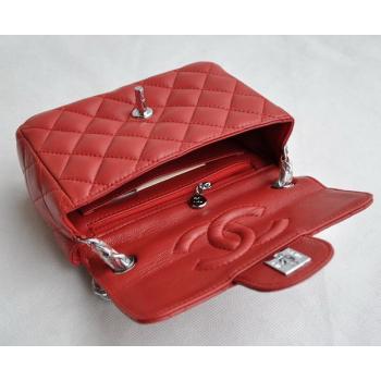 Replica Chanel  Flap bags 1115 Red Cross Body Bag Ladies