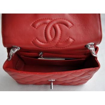 Replica Chanel  Flap bags 1115 Red Cross Body Bag Ladies