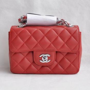 Replica Chanel  Flap bags 1115 Red Cross Body Bag Ladies