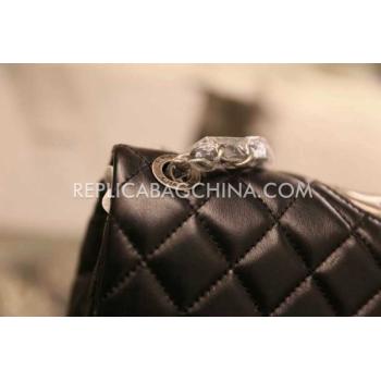 Chanel Reissue 2.55 Handbag Small Black Calfskin